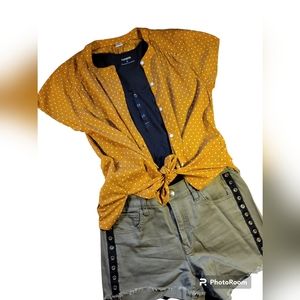BUNDLE~ 3 PCS Old Navy Blouse, Shorts, Tank Top Express